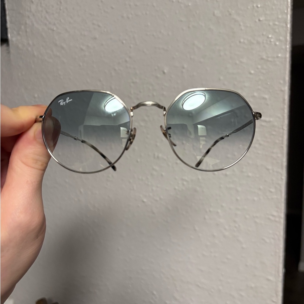 Ray-Ban Hexagonal Silver Sunglasses - image 1